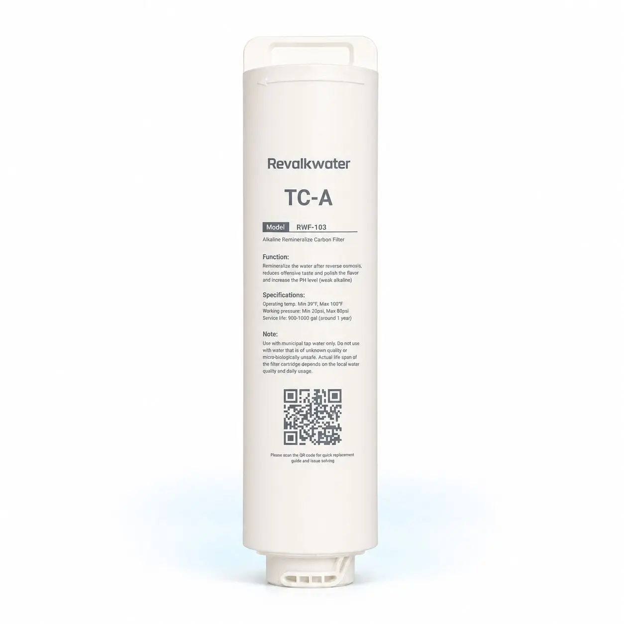Revalkwater RWF-103 TC-A replacement cartridge