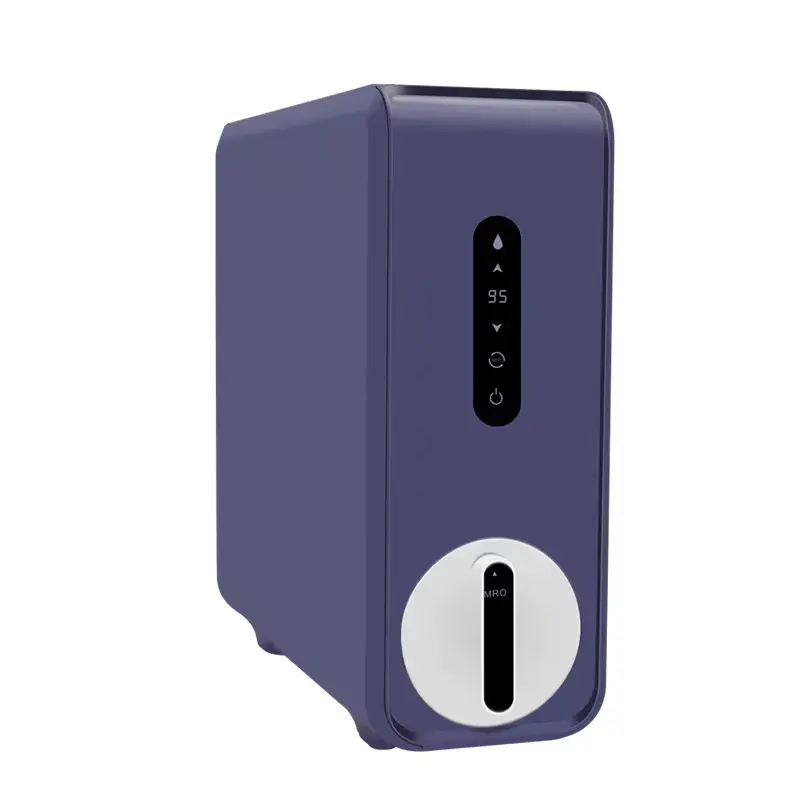 Purple 600 GPD tankless reverse osmosis system with instant hot water